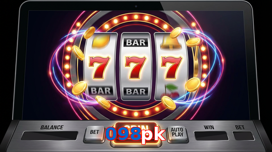 Main screen of 098Pk slots page for PK players
